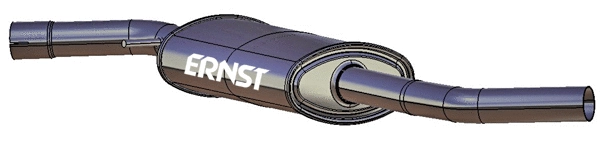 Centre Muffler (VS-371ERNS)