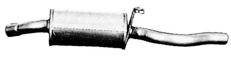 Rear Muffler (FS-100)