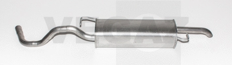 Rear Muffler (SKS-25AT)