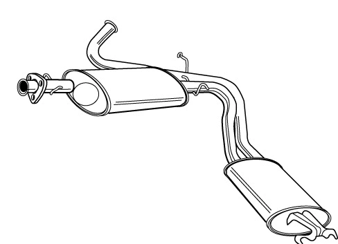 Rear Muffler (FTS-399)