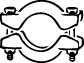 Clamping Piece Set, exhaust system (FTM-102)