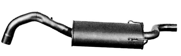 Rear Muffler (ALS-43)