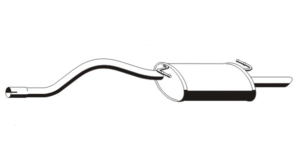 Rear Muffler (FS-367ERNS)