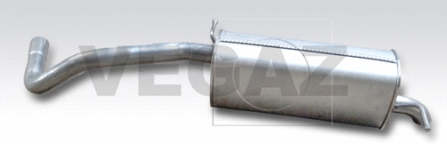 Rear Muffler (SKS-91)