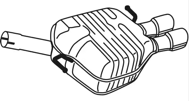 Rear Muffler (AS-331)