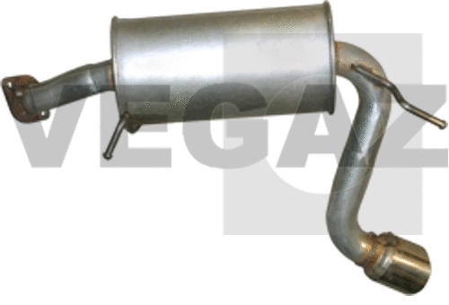 Rear Muffler (CHS-156)