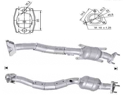 Catalytic Converter (HOK-970)