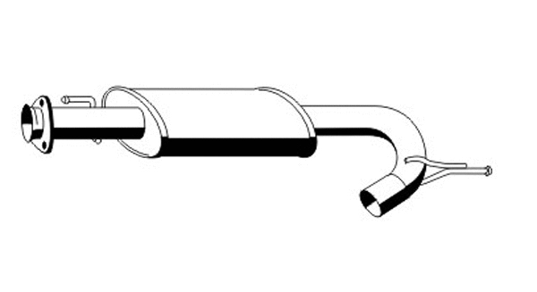 Centre Muffler (PGS-285ERNS)