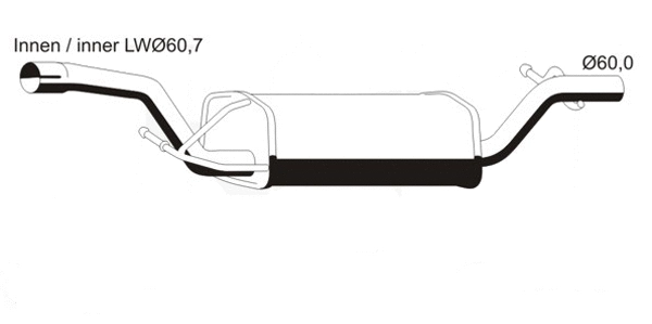 Centre Muffler (FS-576ERNS)