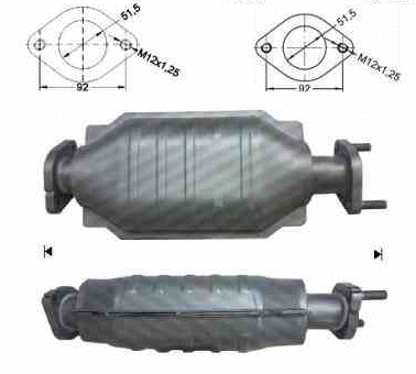 Catalytic Converter (MIK-967)