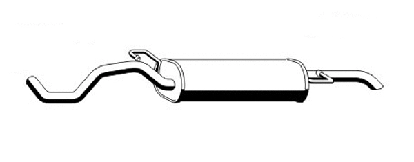 Rear Muffler (SKS-25ERNS)