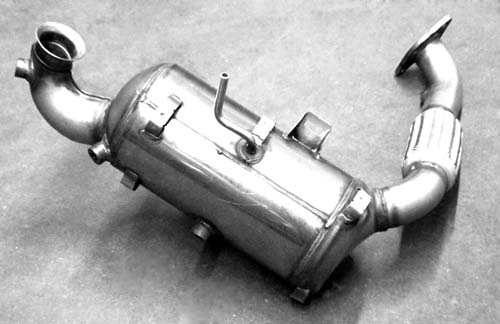 Soot/Particulate Filter, exhaust system (FK-363)