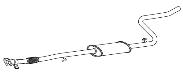 Centre Muffler (FTS-513)