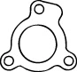 Gasket, exhaust pipe (MID-114)