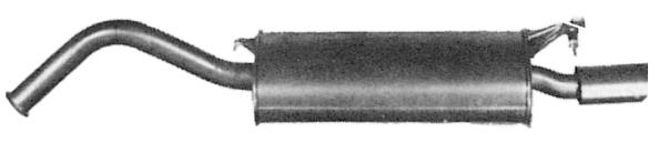 Rear Muffler (AS-117)