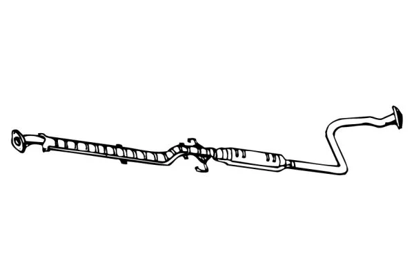 Centre Muffler (HOS-72)