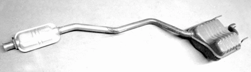 Centre/Rear Muffler (MS-234EBER)