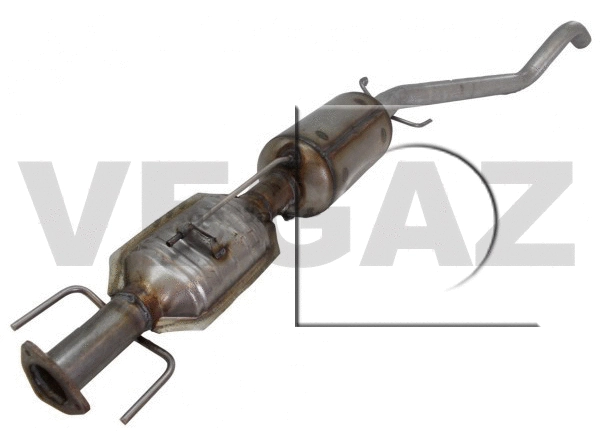 Soot/Particulate Filter, exhaust system (OK-324)