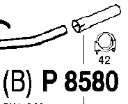 Exhaust Pipe (HOR-70)