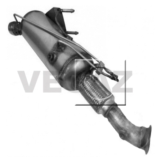 Soot/Particulate Filter, exhaust system (VK-390)