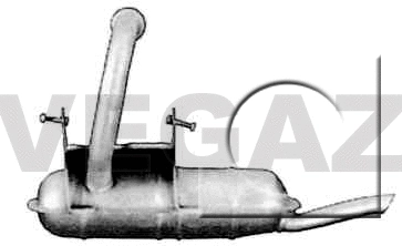 Rear Muffler (FTS-82)