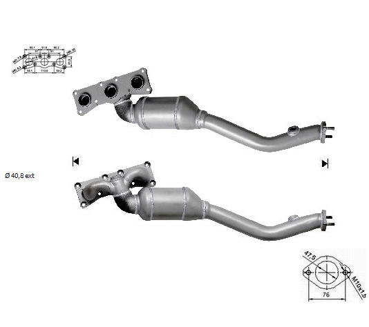 Catalytic Converter (BK-833)