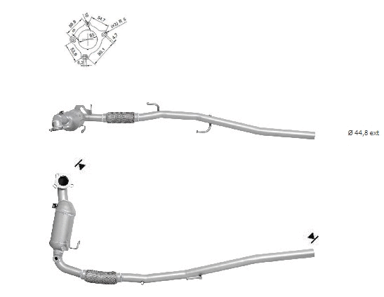 Catalytic Converter (VK-418)