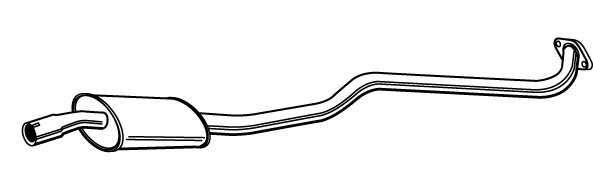 Centre Muffler (TS-216)