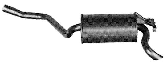 Rear Muffler (MS-126)
