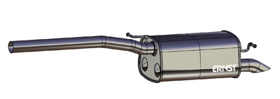 Rear Muffler (VS-547ERNS)