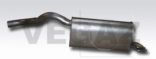 Rear Muffler (FTS-423)