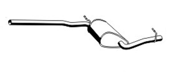 Centre Muffler (AS-245ERNS)