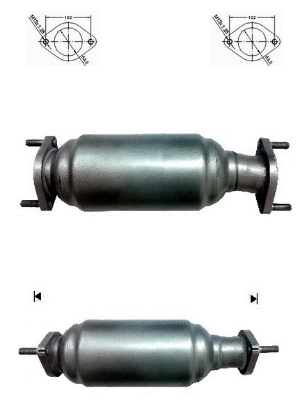 Catalytic Converter (KK-936)