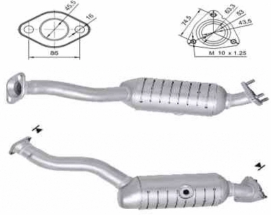 Catalytic Converter (HOK-960)