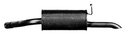 Rear Muffler (FS-163)