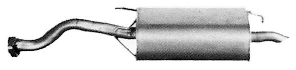 Rear Muffler (MOS-66)