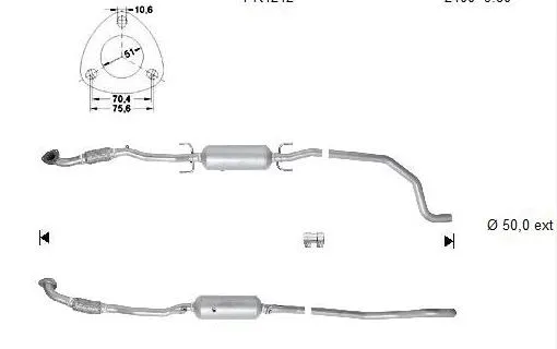Soot/Particulate Filter, exhaust system