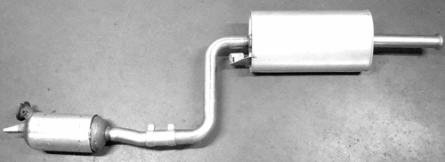 Soot/Particulate Filter, exhaust system (RK-386)