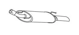 Rear Muffler (FS-446)