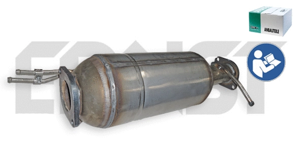 Soot/Particulate Filter, exhaust system (FK-897ERNS)