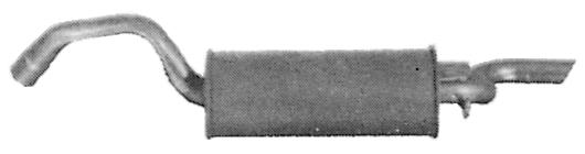 Rear Muffler (ALS-72)