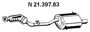 Rear Muffler (BS-279EBER)