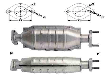 Catalytic Converter (MIK-910)