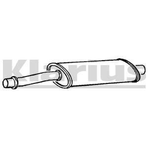 Centre Muffler (CS-154)