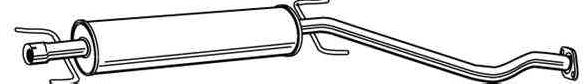 Centre Muffler