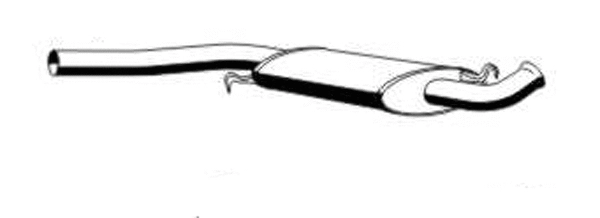Centre Muffler (AS-100ERNS)