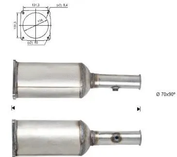 Soot/Particulate Filter, exhaust system