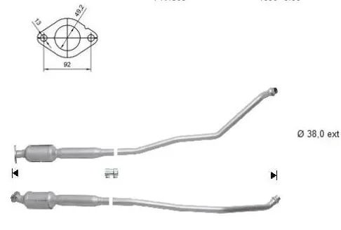 Catalytic Converter (KK-955)