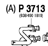 Exhaust Pipe (MR-267)