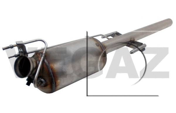 Soot/Particulate Filter, exhaust system (MK-869)